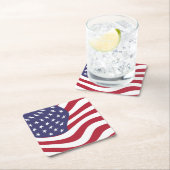 AMERICAN FLAG KARTONNEN ONDERZETTERS (Insitu)