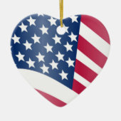 AMERICAN FLAG KERAMISCH ORNAMENT (Voorkant)