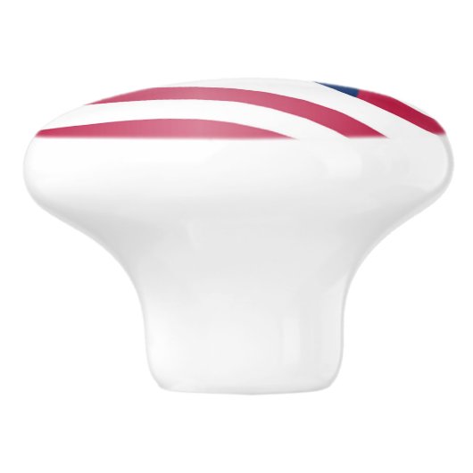 AMERICAN FLAG KERAMISCHE KNOP (Zijkant)