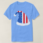 American Flag Kerst Pet Tshirt (Design voorkant)