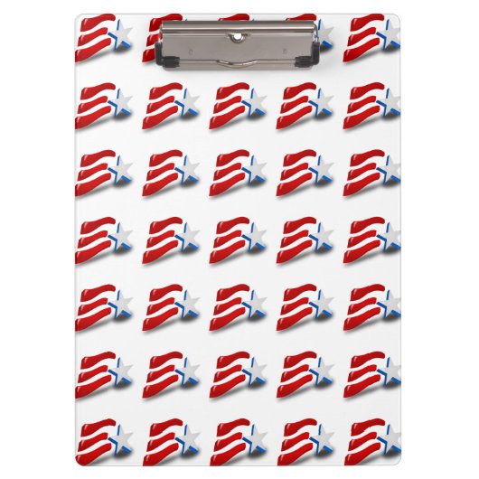 AMERICAN FLAG KLEMBORD (Voorkant)