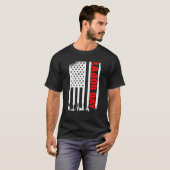 American Flag Labor Day T-shirt (Voorkant volledig)