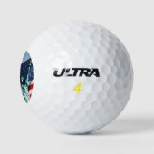 American Flag Lady Liberty Golfballen (Logo)