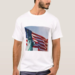 American Flag Lady Liberty T-shirt
