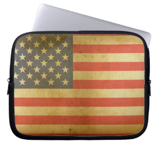 American Flag Laptop Hoesje Laptop Sleeve