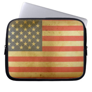 American Flag Laptop Hoesje Sleeve