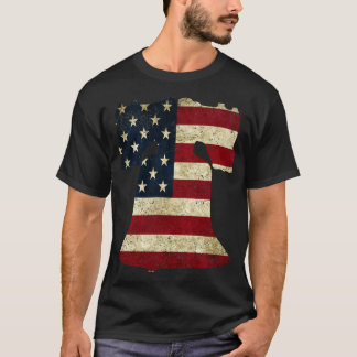 American Flag Liberty Bell T-shirt
