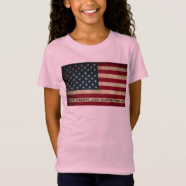 American Flag Liberty Shirt Meisjes