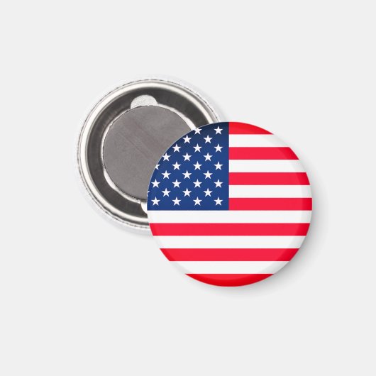 American Flag Magnet Gift - VS (Voorkant / Achterkant)