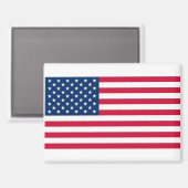 American Flag Magnet Patriotic Gift (Voorkant / Achterkant)