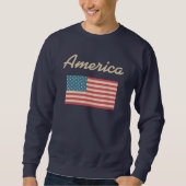 American Flag Mannen Shirt Sweatshirt Gift Cadeau (Voorkant)