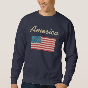 American Flag Mannen Shirt Sweatshirt Gift Cadeau
