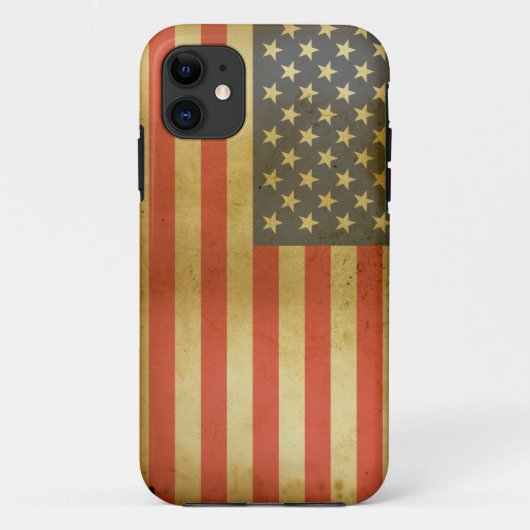 American Flag Mate ID™ iPhone 5 Hoesje (Achterkant)