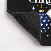 American Flag Merry Christmas Tree Baubles Us Patr Muismat (Hoek)