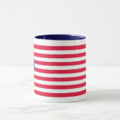 American Flag Mok met blauw handvat (Midden)