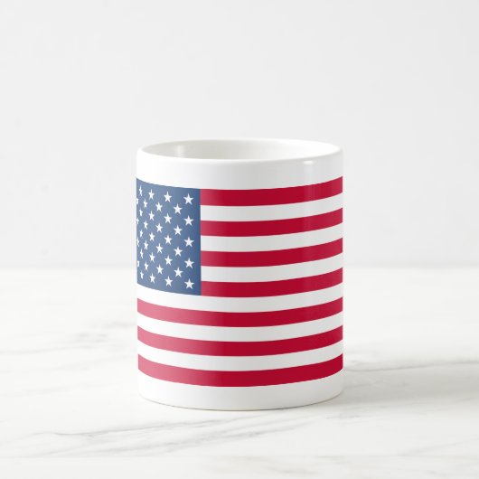 American Flag Mok Patriottisch Verenigde Staten (Center)