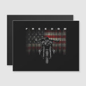 American Flag Motorcycle Freedom (Voorkant / Achterkant)