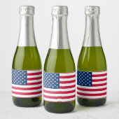 American Flag Mousserende Wijnfles Etiketten (Flessen)