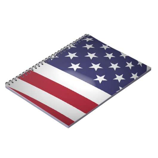 AMERICAN FLAG NOTITIEBOEK (Linkerzijde)
