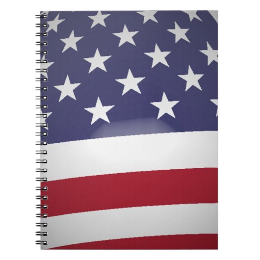AMERICAN FLAG NOTITIEBOEK (Voorkant)