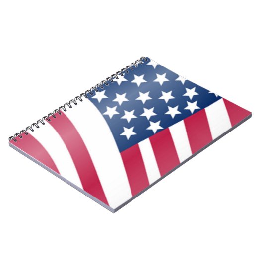 AMERICAN FLAG NOTITIEBOEK (Linkerzijde)