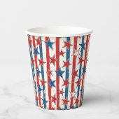 American Flag Paper cup Papieren Bekers (Voorkant)