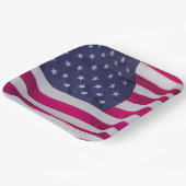 American Flag Papieren Bordje (Gebogen)