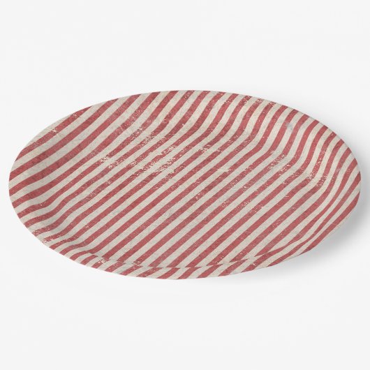 American Flag Papieren Bordje (Gekanteld)