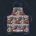 American Flag Patriotic Bald Eagle Schort<br><div class="desc">Patriotic American Flag Bald Eagle & Roses Custom Name Apron – USA BBQ Kitchen Apron Show off your patriotic spirit in style with this bold Patriotic American Flag Bald Eagle and Roses Custom Name Apron. Featuring a powerful bald eagle set against the stars and stripes of the American flag, surrounded...</div>