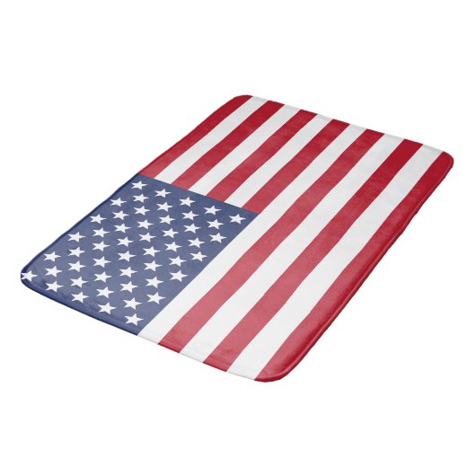 American Flag Patriotic Bath Mat in 3 grootten (Gekanteld)
