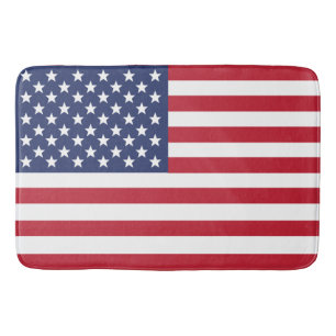 American Flag Patriotic Bath Mat in 3 grootten