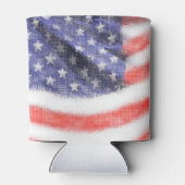 "American Flag" "Patriotic Gift" Blikjeskoeler (Achterkant)