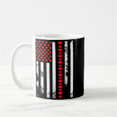 American Flag Patriotic Valentines Day Clic He Koffiemok (Links)