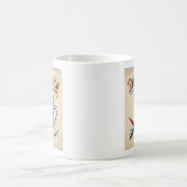 American Flag Pattern Coffee Cup - Patriottisch Br Koffiemok (Center)