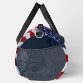 American Flag Persoonlijke Initialen Rood Wit & Bl Plunjezak (Rechts)