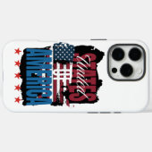 American flag phone case (Achterkant (horizontaal))