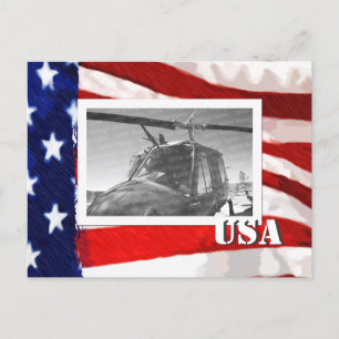 American Flag Photo Lijst Briefkaart