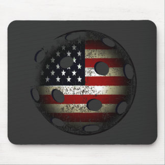 American Flag Pickle Ball USA Muismat
