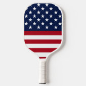 American Flag Pickleball Paddle (Achterkant)