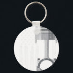 American Flag Piston Muscle Car 2 Sleutelhanger<br><div class="desc">A stylish keychain featuring a vintage classic car design. A perfect accessory for car lovers and collectors. Great for everyday use or as a small and thoughtful gift for classic car enthusiasts.</div>