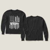 American Flag Piston Svg, Muscle Car Svg  (Voorkant /achterkant)