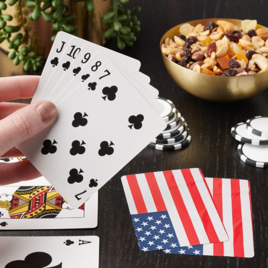 American Flag Poker Cards Pokerkaarten (Insitu)