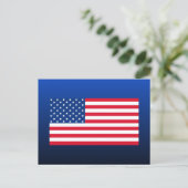 American Flag Postcard Briefkaart (Staand voorkant)