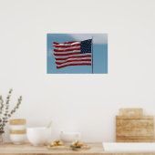 AMERICAN FLAG POSTER (Keuken)