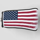 American Flag Putter Golf Head Hoesje Golfheadcover (Voorkant)