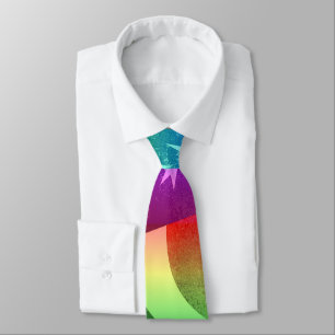 American Flag Rainbow LGBT Mannen Stropdas