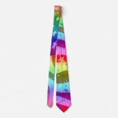 American Flag Rainbow LGBT Mannen Stropdas (Achterkant)
