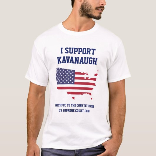 AMERICAN FLAG rechter Brett Kavanaugh SCOTUS T-shirt (Voorkant)