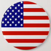 AMERICAN FLAG RONDE BUTTON 6,0 CM (Voorkant)