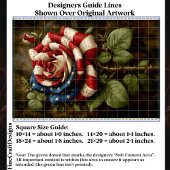 American Flag Roos, Stars & Stripes DT8R Decoupage Tissuepapier